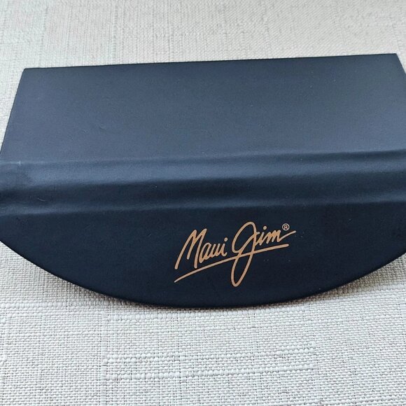 Maui Jim Eyeglasses Case Black Tri Folding Case for Glasses Eye Wear CASE only - Picture 9 of 11